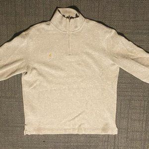Ralph Lauren Quarter Zip Classic Fit - Grey